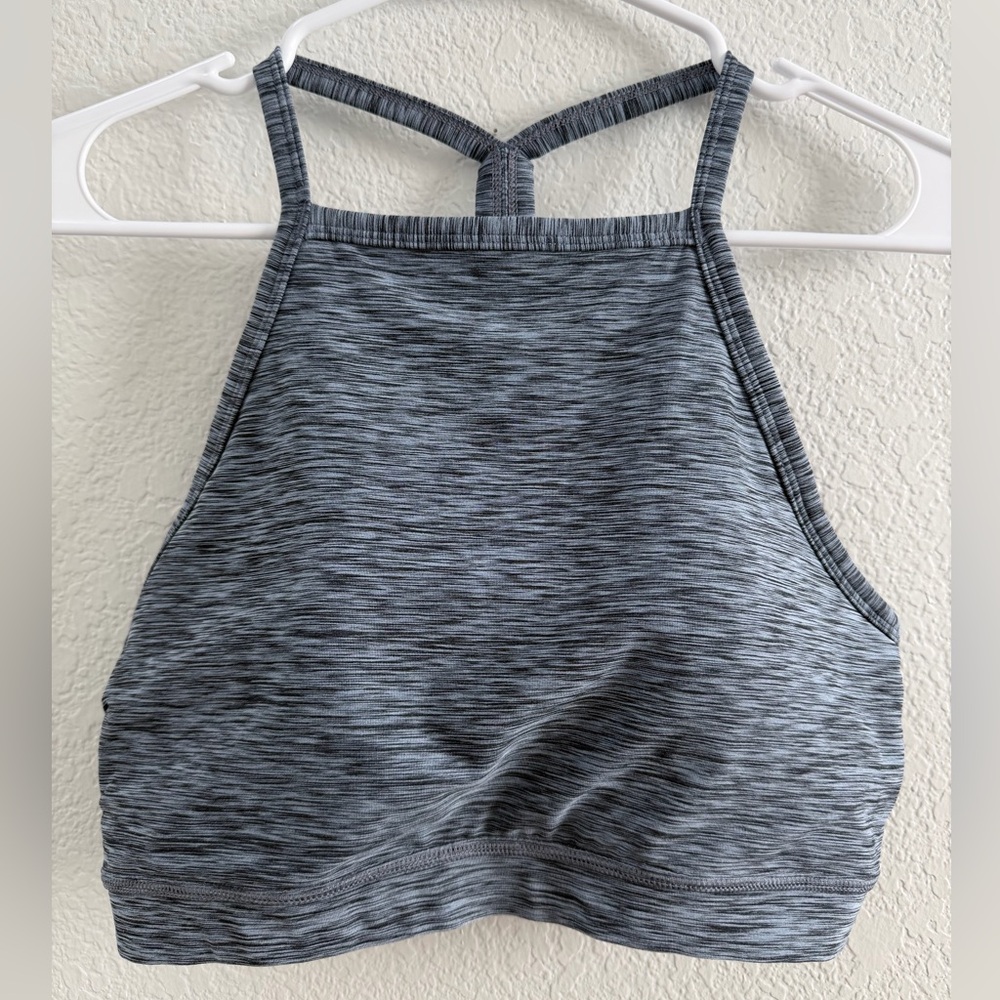 Prana Heather Sports Bra Racerback size Medium padded